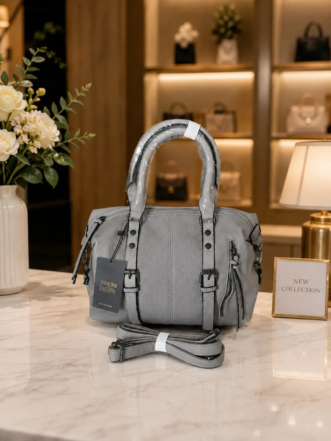 Sac à main élégant blanc cassé – Style chic et intemporel