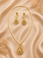 Parure Dorée Rubis BEAUTE ISMAILIA