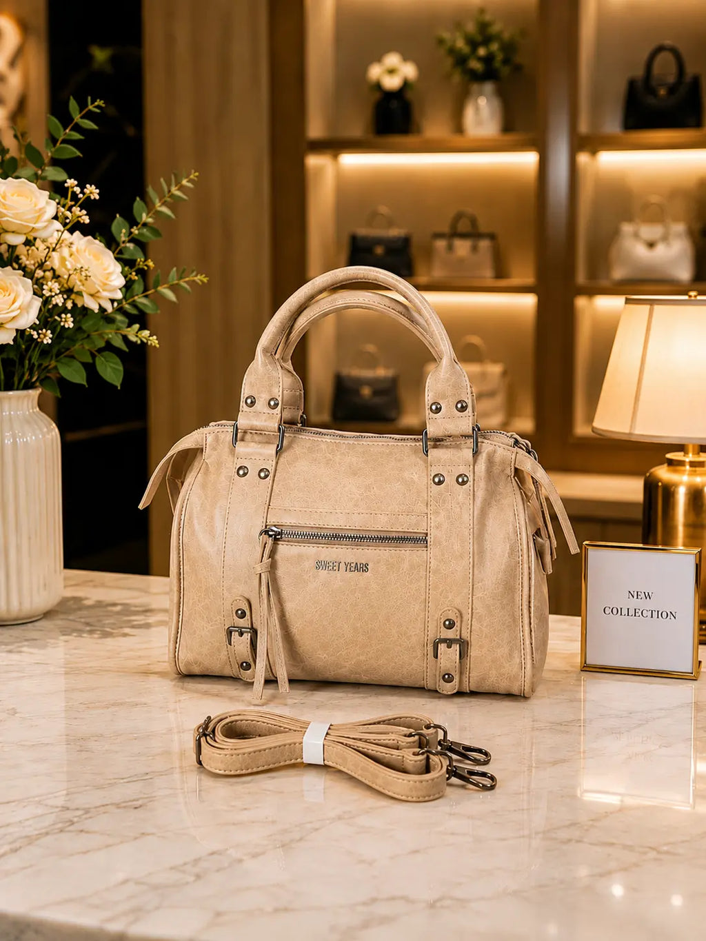 Sac à main élégant couleur Marron– Chic & intemporel