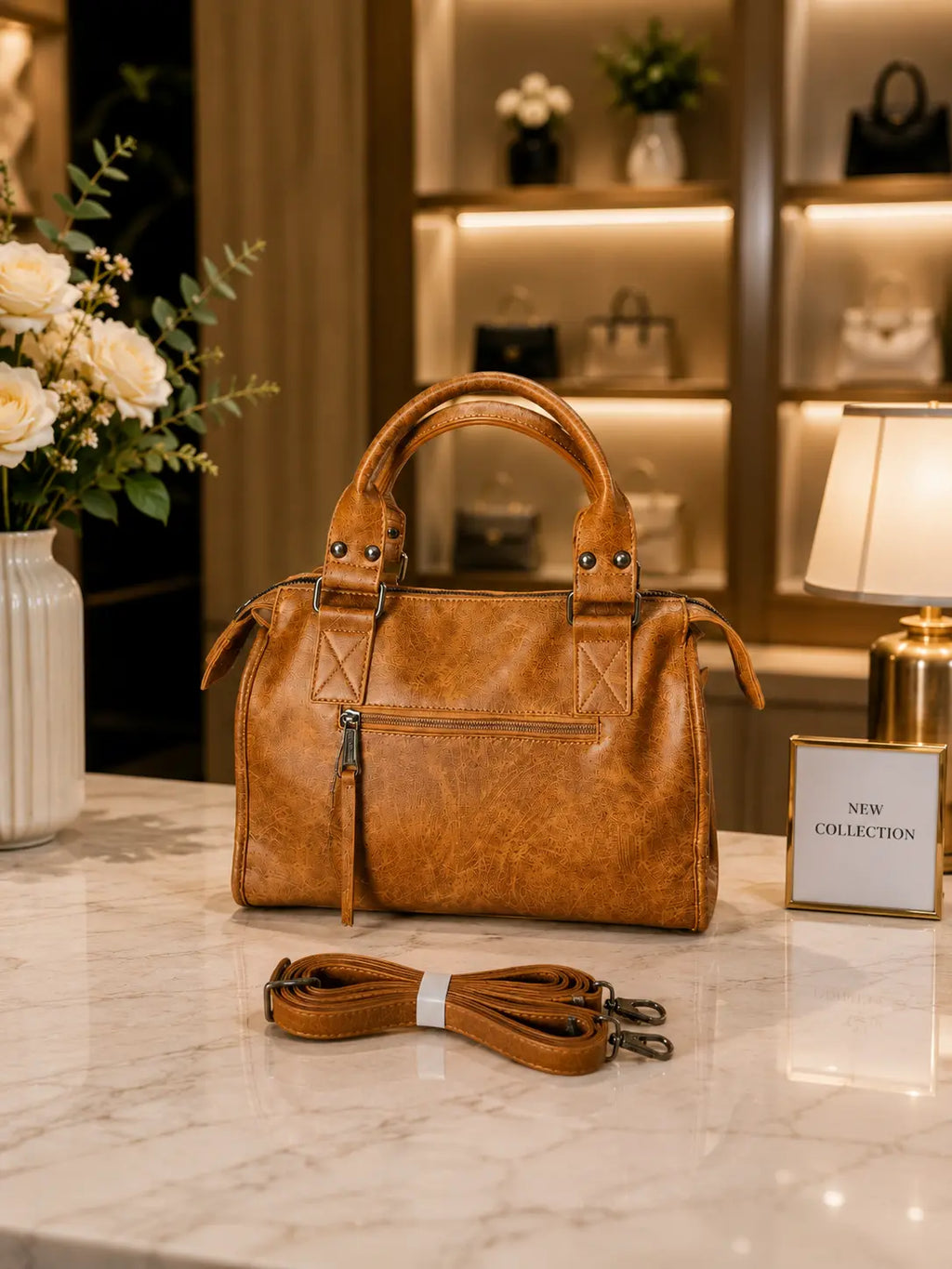 Sac à main élégant couleur Marron– Chic & intemporel