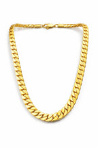Collier Chaîne Plate Dorée – Élégance & Tendance Ismailia