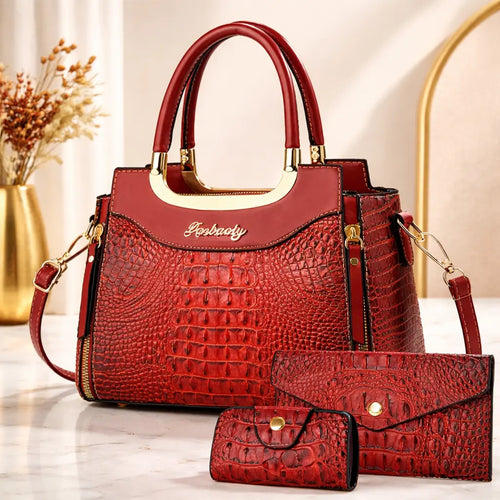 Sac à main élégant – Ensemble 3 pièces Ismailia
