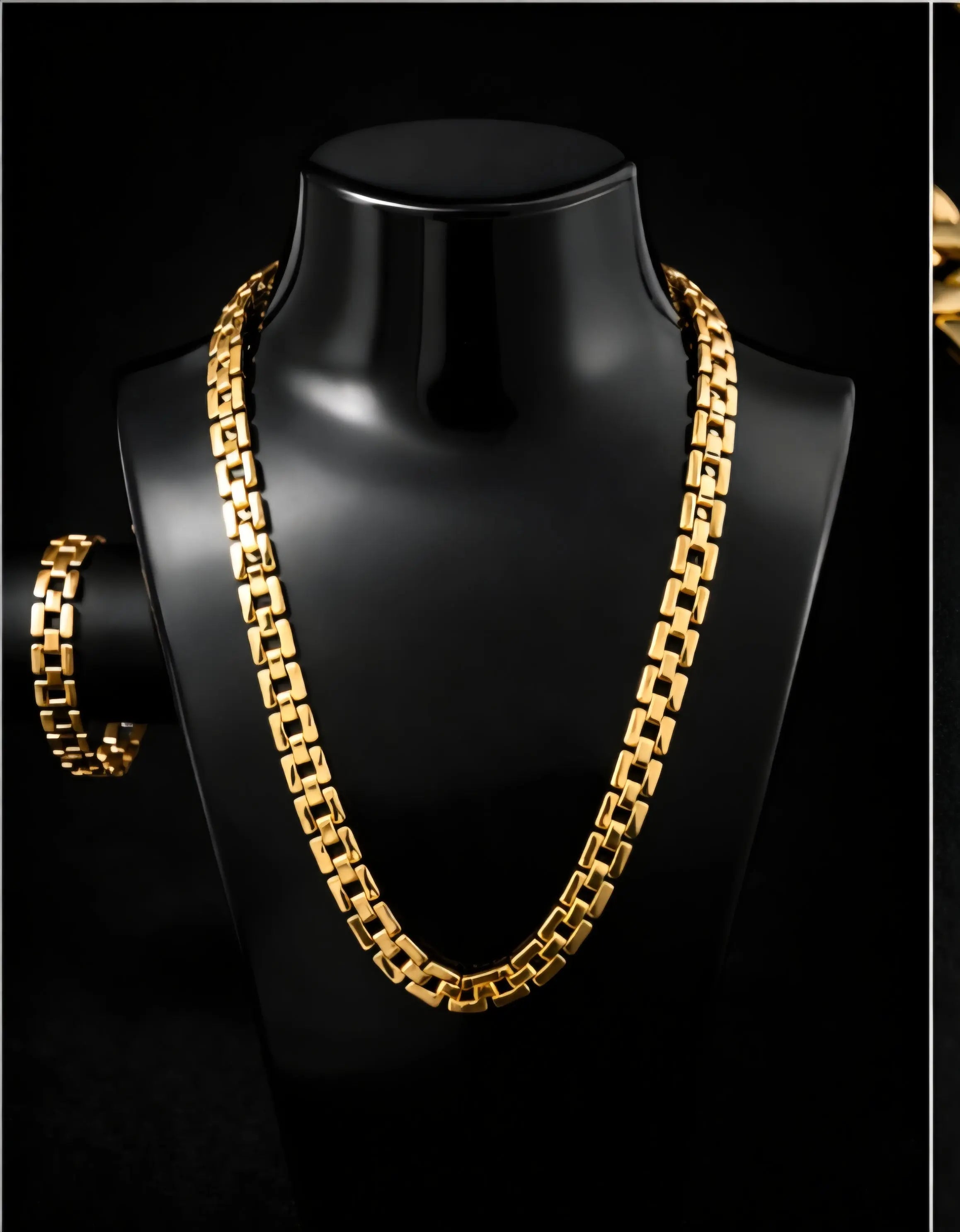 Ensemble collier et bracelet Ismailia