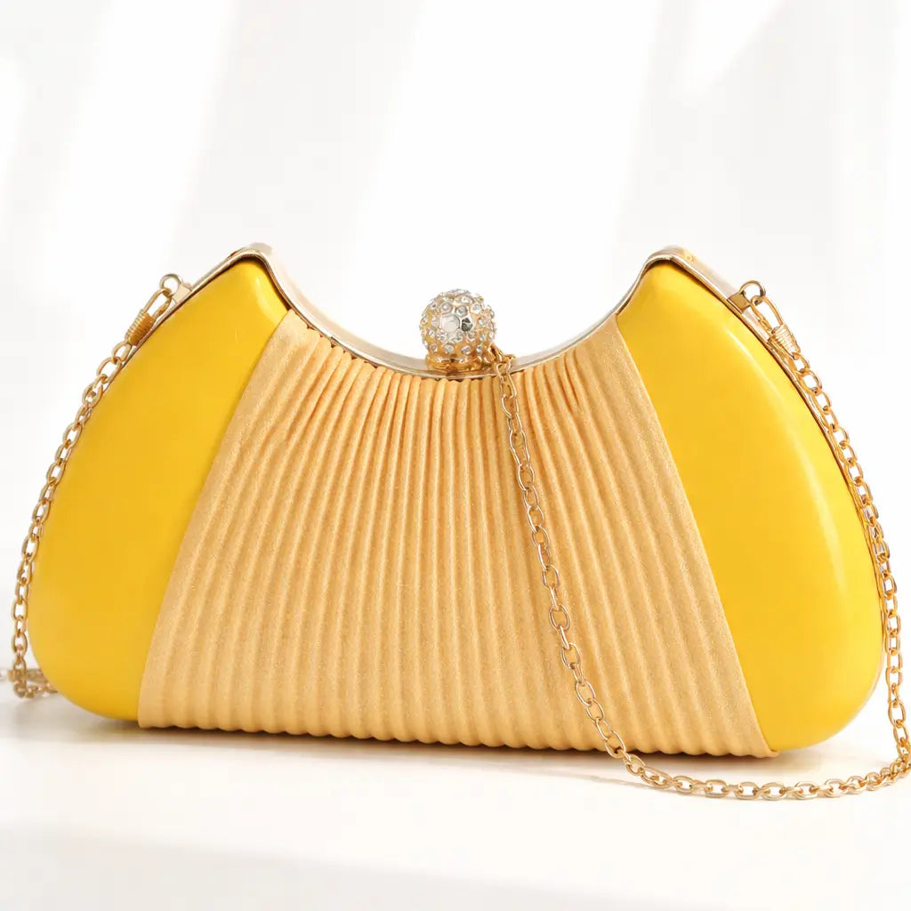Sac à main élégant couleur jaune soleil Ismailia